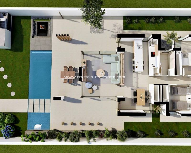 Nueva construcción  - villa - San Fulgencio - El Oasis