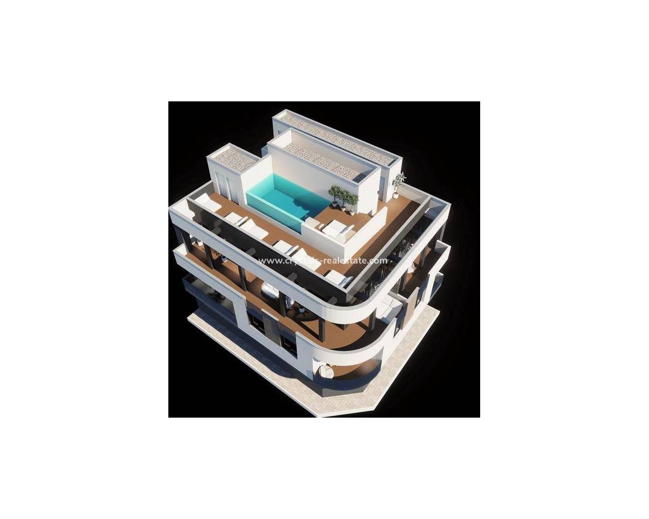 Appartement - Nieuwbouw - Torrevieja - Centro