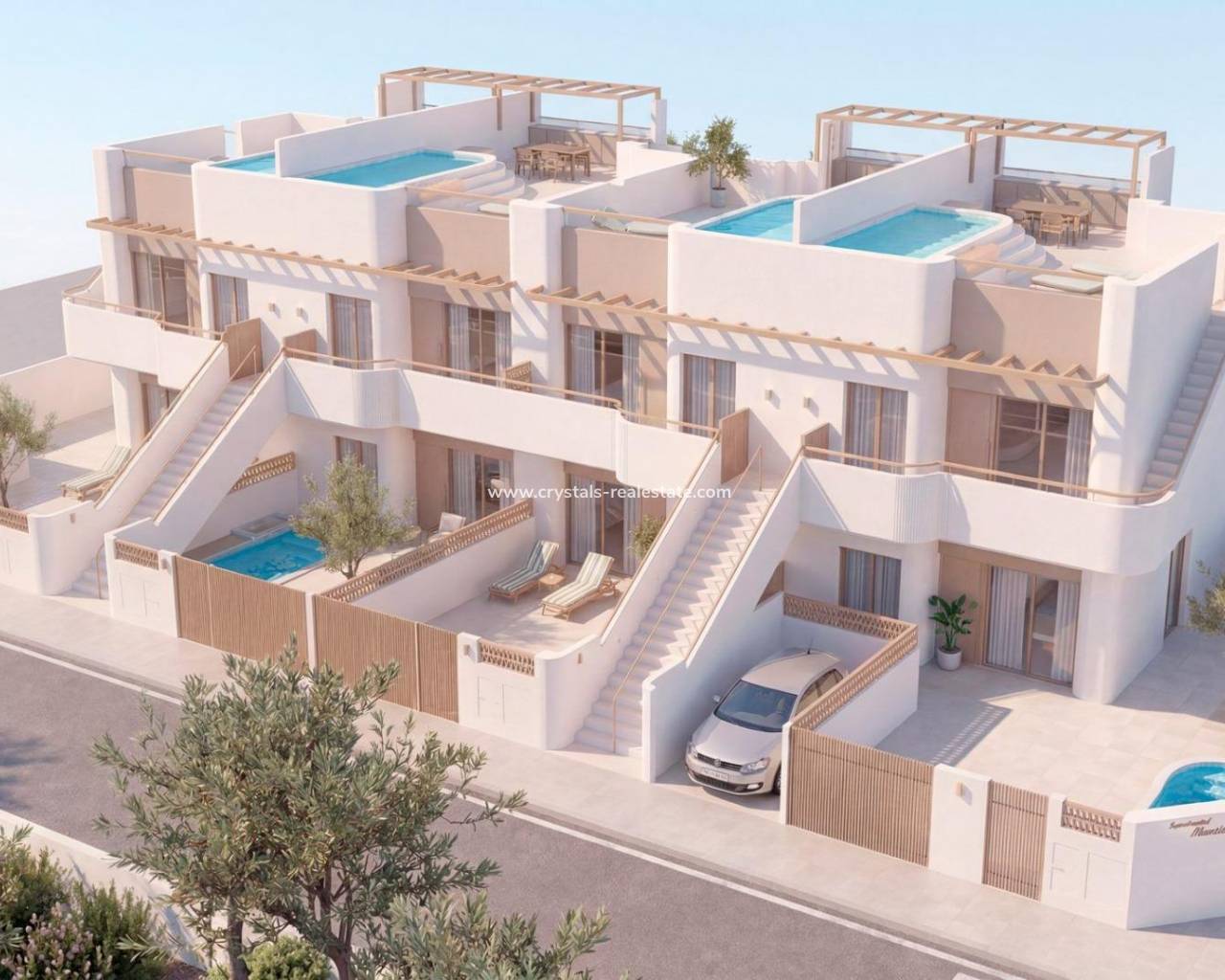 Bungalow - New Build - Pilar de la Horadada - pueblo