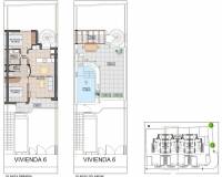 Neubau - Bungalow - Pilar de la Horadada - pueblo