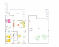 Neubau - Bungalow - San Javier - pueblo