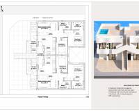 New Build - Bungalow - San Pedro del Pinatar - Los Peñascos