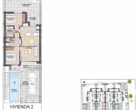 Nieuwbouw - Bungalow - Pilar de la Horadada - pueblo