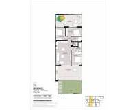 Nieuwbouw - Bungalow - San Pedro del Pinatar - Los Cuarteros