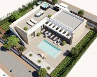 Nieuwbouw - villa - Fuente Álamo - Hacienda del Alamo
