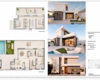 Nieuwbouw - villa - Pilar de la Horadada - pueblo
