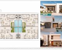 Nieuwbouw - villa - Pilar de la Horadada - pueblo