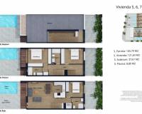 Nouvelle construction - Maison de ville - Pilar de la Horadada - Lo Monte