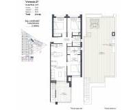 Nouvelle construction - Penthouse - Los Alcázares - Serena Golf