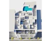 Nouvelle construction - Penthouse - Torrevieja - Centro