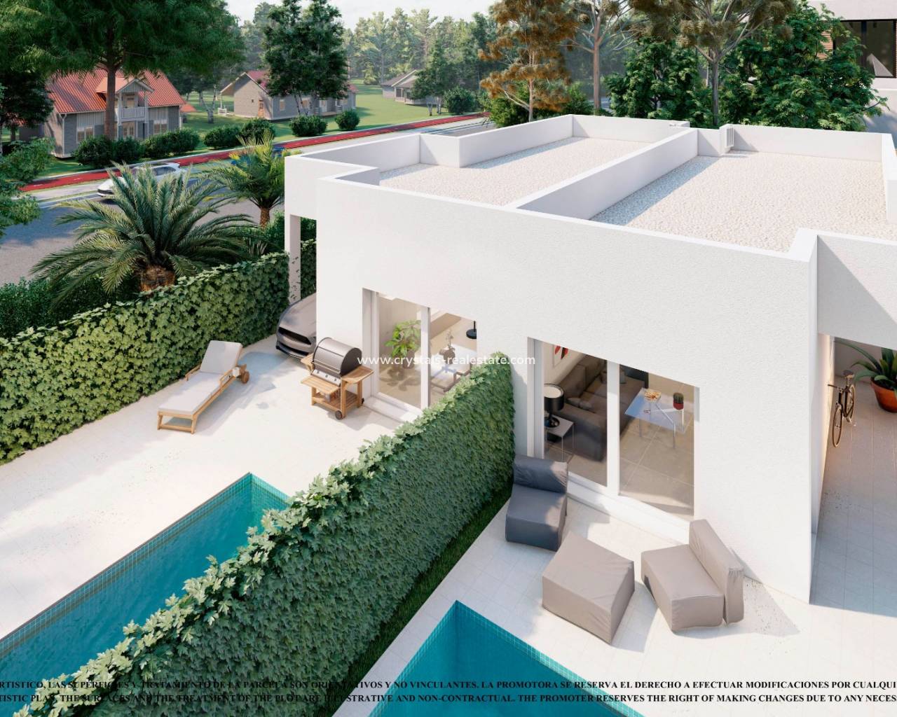 Semi - Detached Villa - New Build - Los Alcázares - Los Alcázares