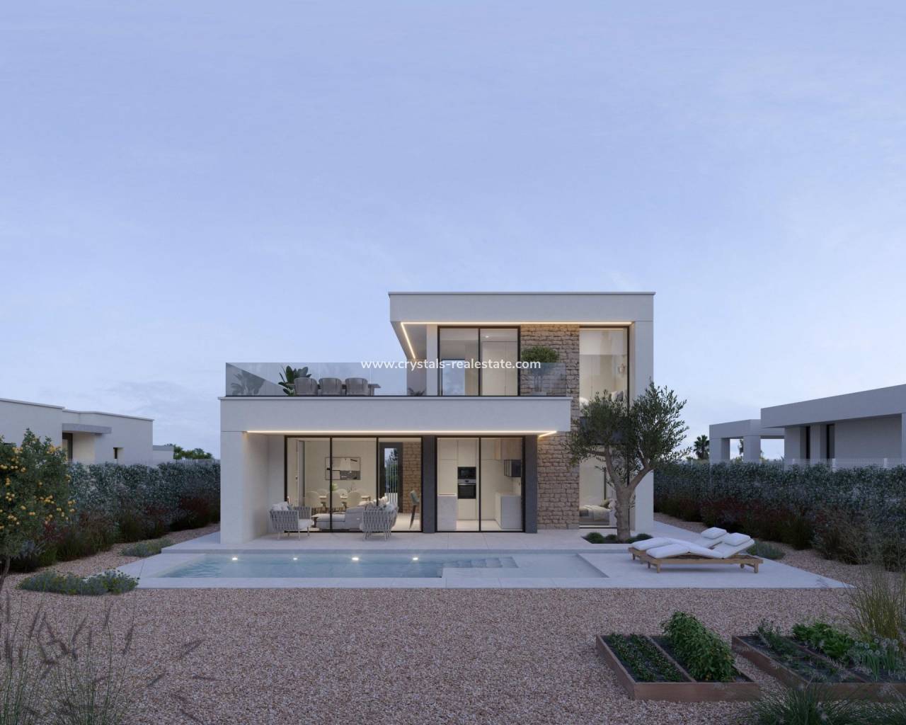 villa - New Build - Fuente Álamo - Hacienda del Alamo