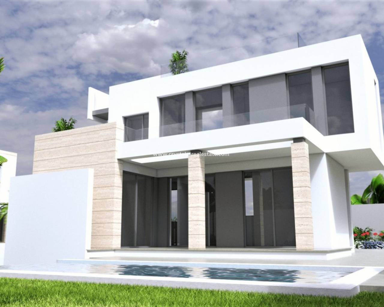 villa - New Build - Torrevieja - Aguas nuevas 1