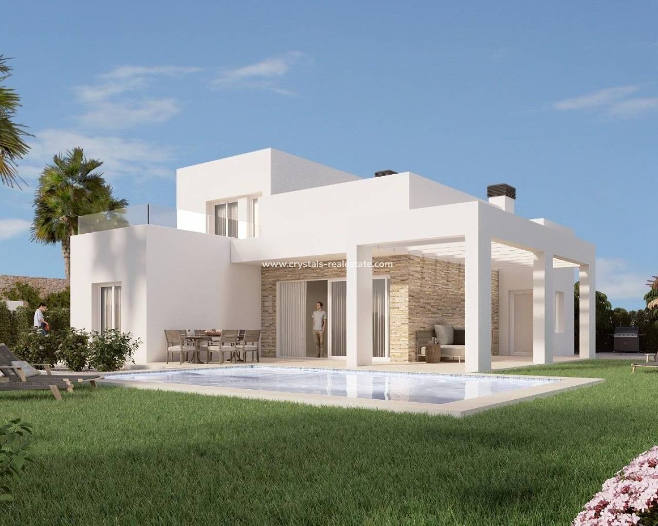 villa - Nieuwbouw - Algorfa - La Finca Golf