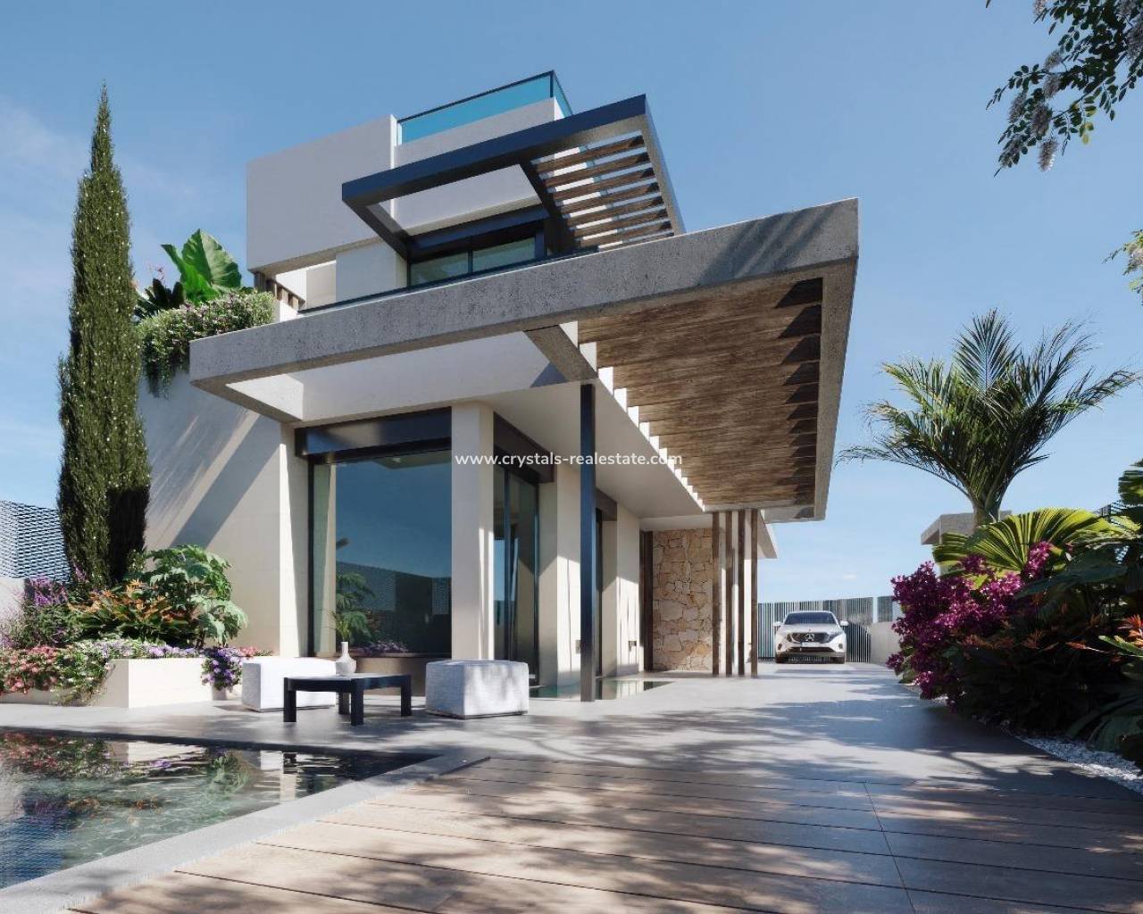 villa - Nieuwbouw - Los Alcázares - Santa Rosalía