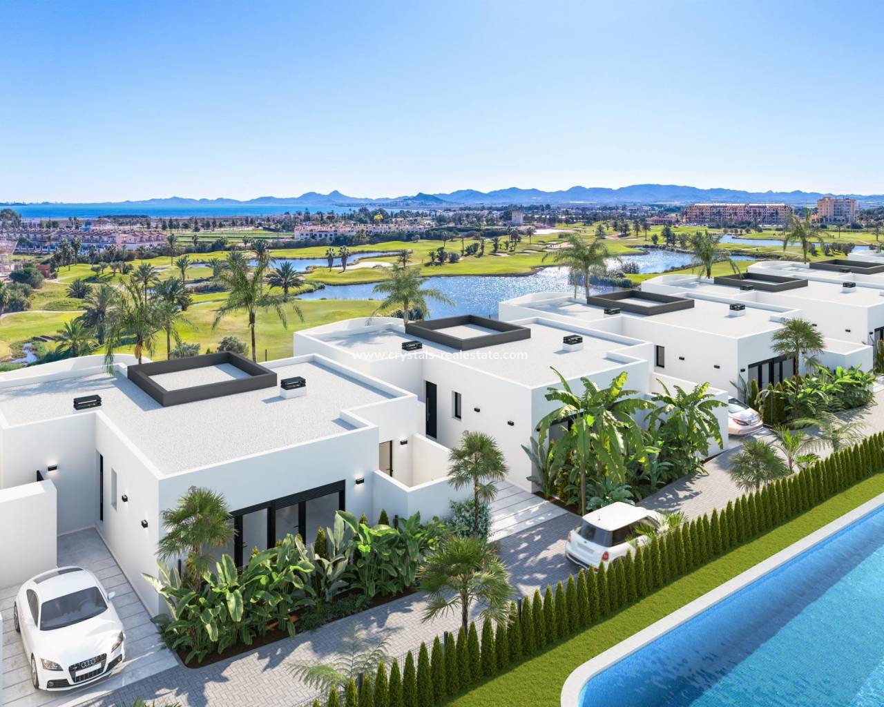 villa - Nieuwbouw - Los Alcázares - Serena Golf