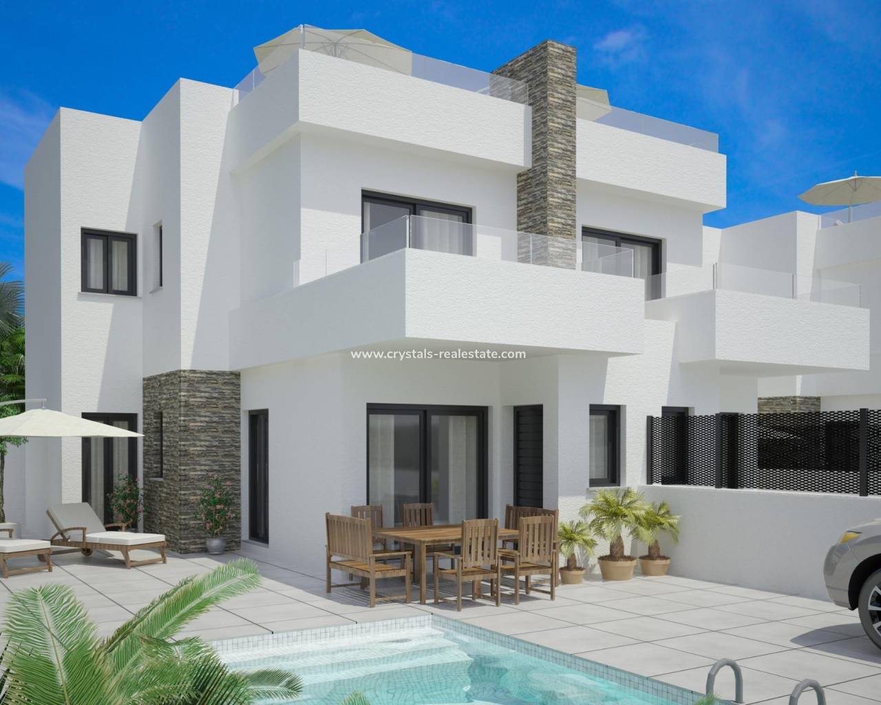 villa - Nieuwbouw - Orihuela - Vistabella Golf