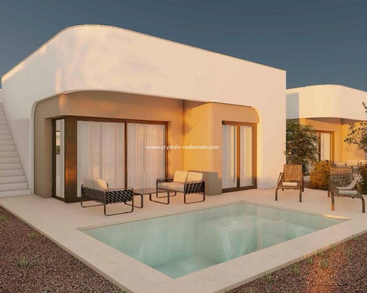 villa - Nouvelle construction - Fuente Álamo - Hacienda Del Álamo Golf