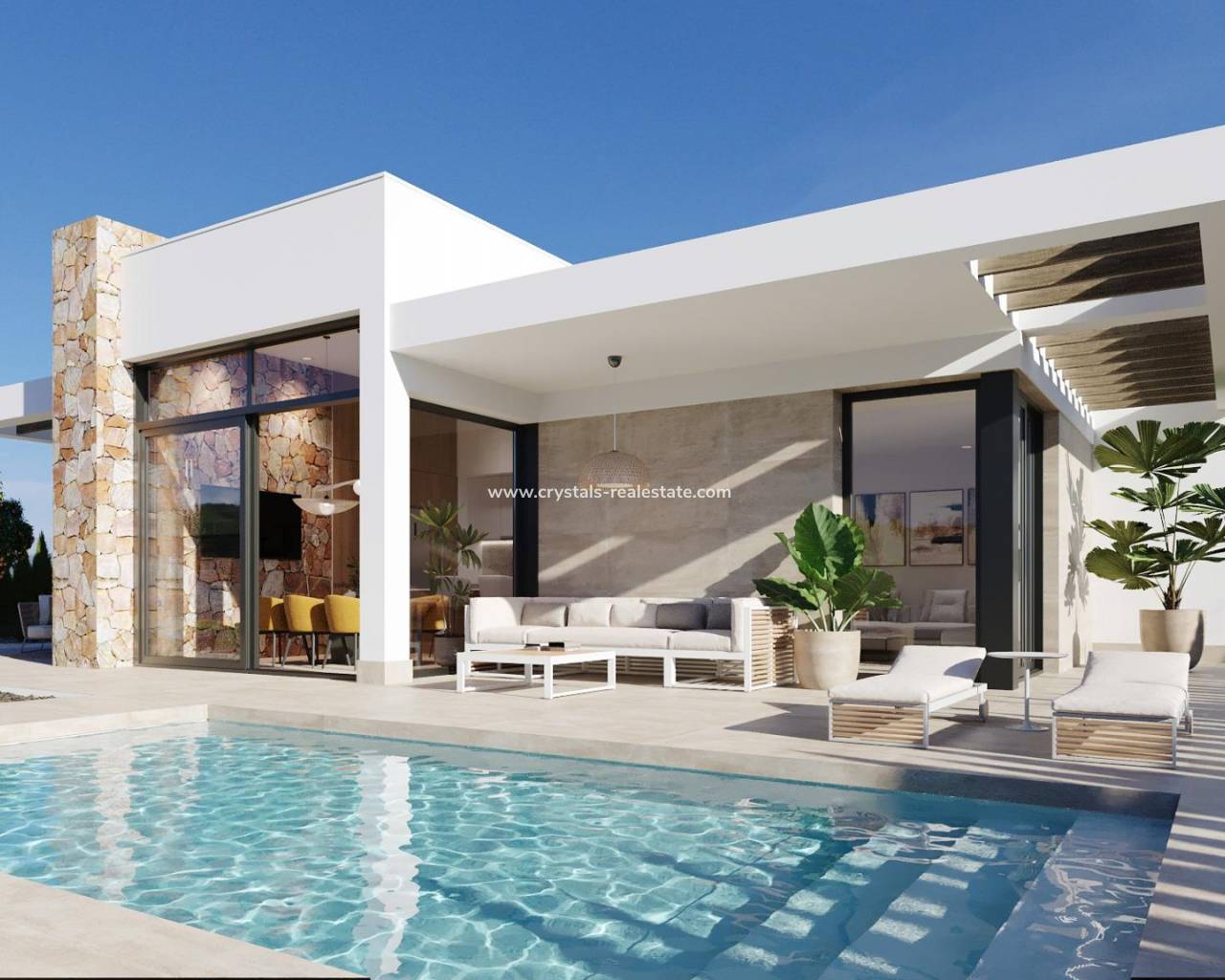 villa - Nouvelle construction - Fuente Álamo - Hacienda del Alamo