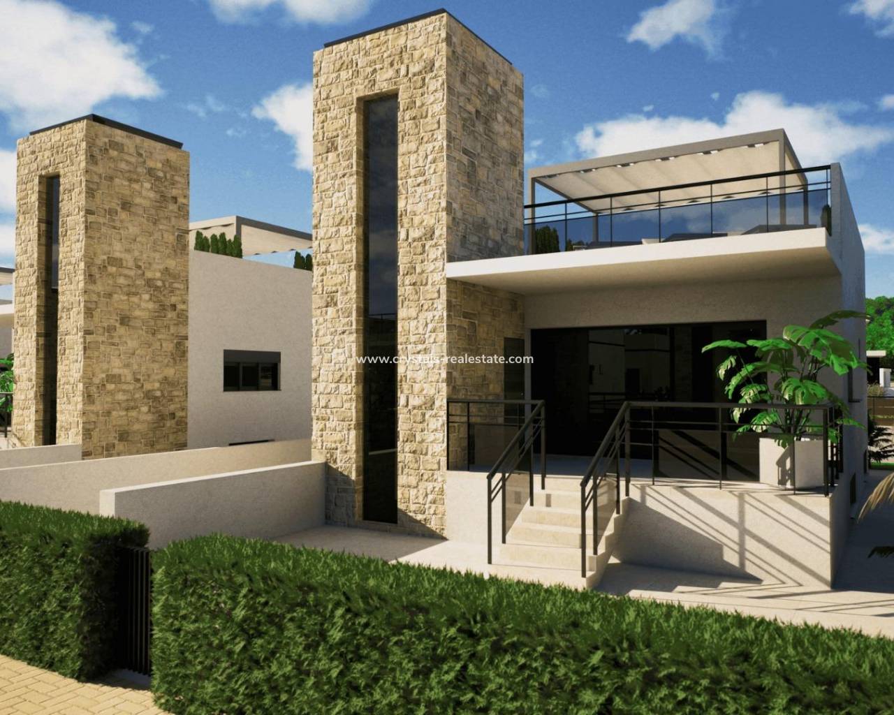 villa - Nouvelle construction - Mazarrón - Camposol Golf
