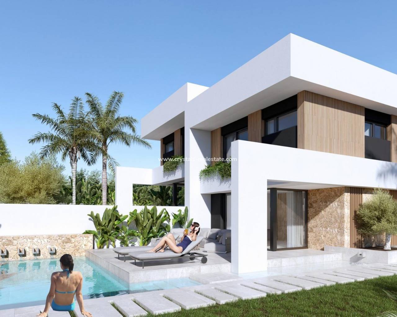villa - Nouvelle construction - Orihuela Costa - Las Filipinas