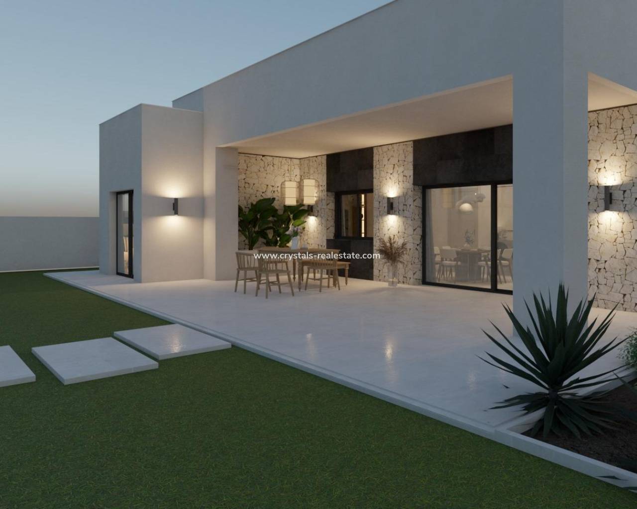 villa - Nouvelle construction - Pinoso - Campo