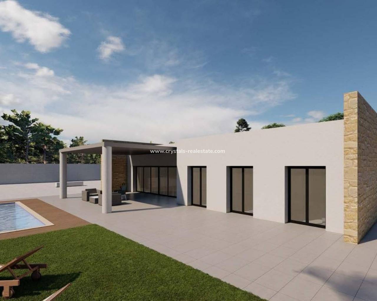 villa - Nouvelle construction - Pinoso - Campo
