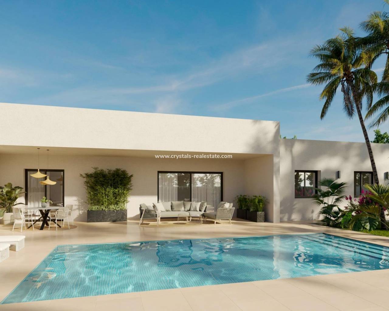 villa - Nueva construcción  - Aspe - Poligono 19