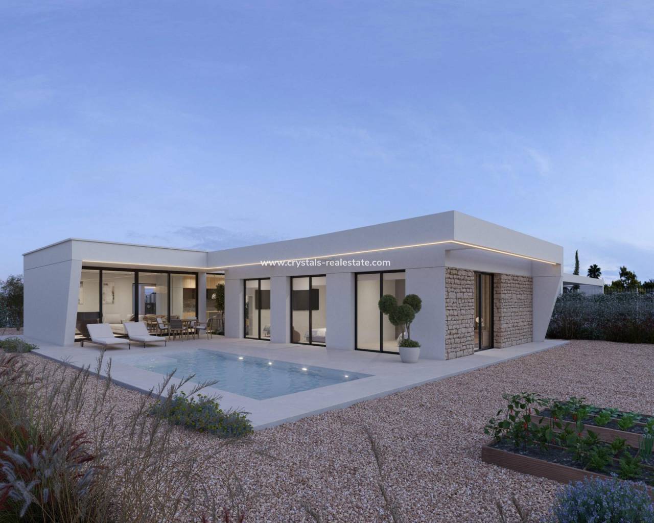 villa - Nueva construcción  - Fuente Álamo - Hacienda del Alamo