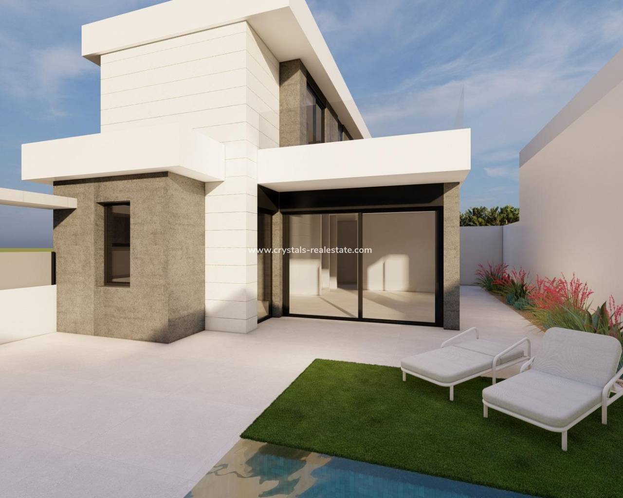 villa - Nueva construcción  - Pilar de la Horadada - pueblo