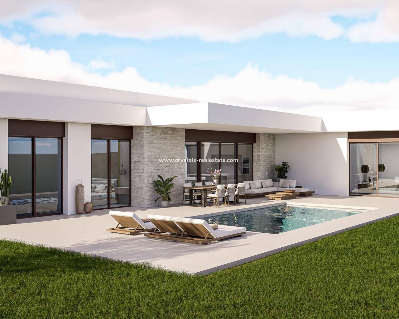 villa - Nueva construcción  - Pinoso - Lel