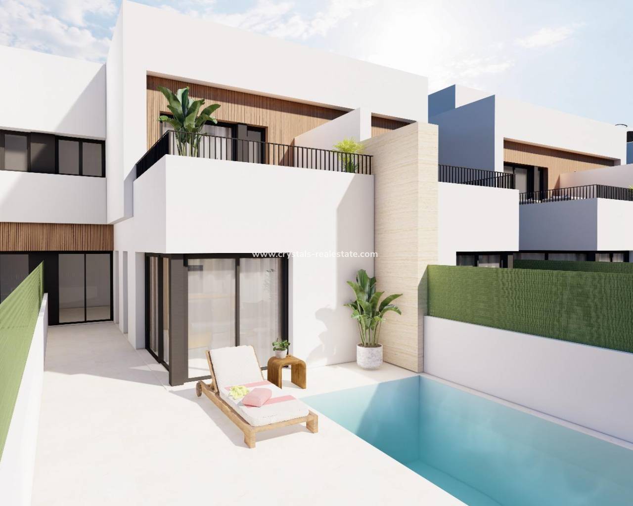 villa - Nueva construcción  - Santiago de la Ribera - Santiago de la Ribera