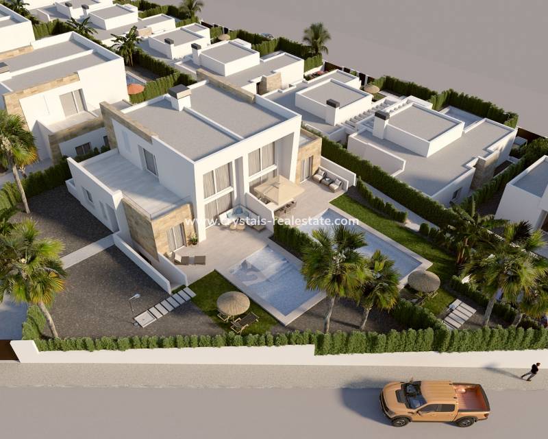 Nouvelle construction - semi-detached-villa - Algorfa - La Finca Golf