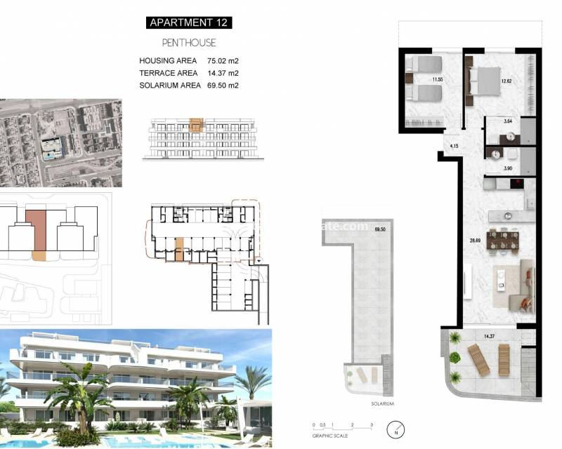 Neubau - Penthouse - Orihuela Costa - Lomas De Cabo Roig