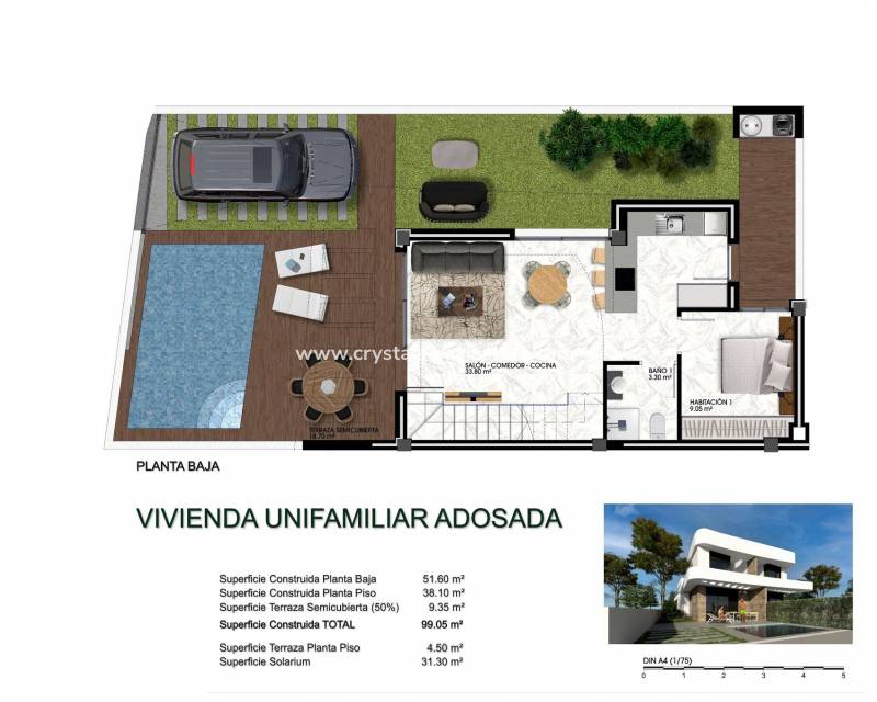 Nieuwbouw - villa - Los Montesinos - La Herrada
