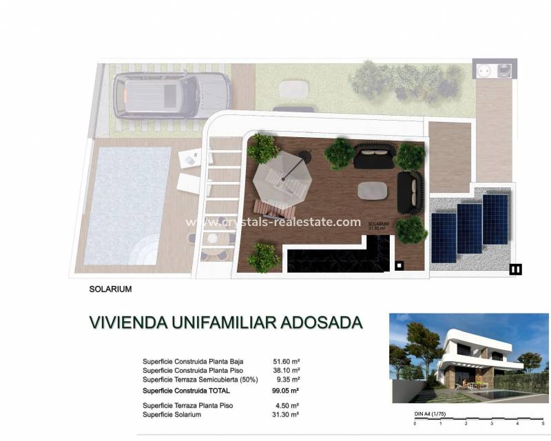 Nueva construcción  - villa - Los Montesinos - La Herrada
