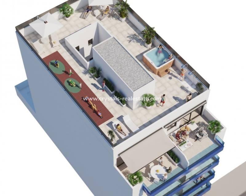 Nieuwbouw - Penthouse - Guardamar del Segura - Pueblo