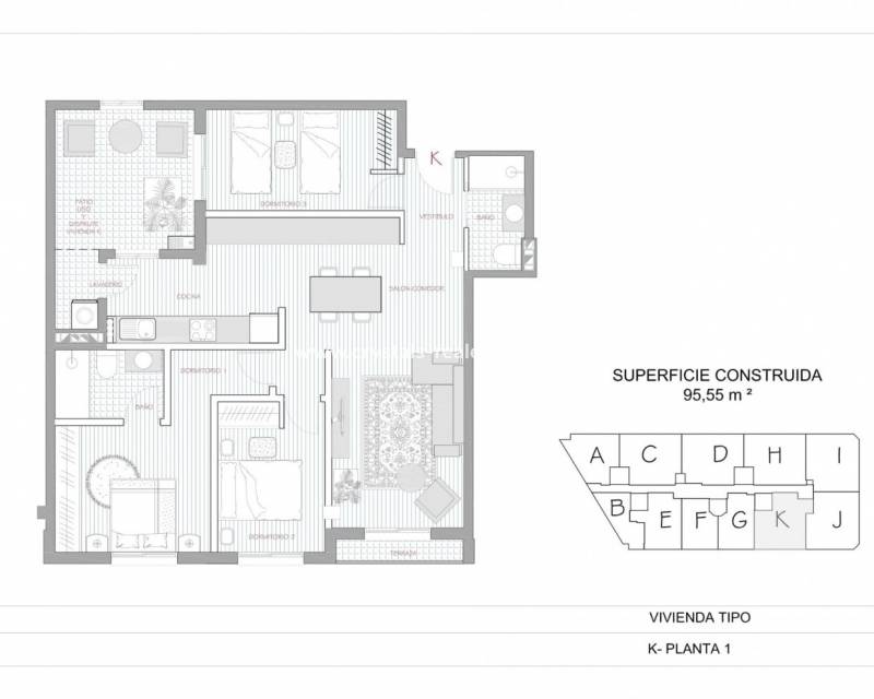 Nueva construcción  - Apartamento - Alcantarilla