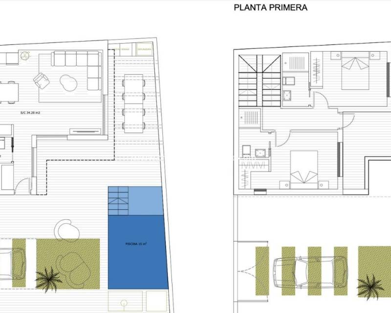 Nueva construcción  - villa - San Pedro del Pinatar - Pueblo