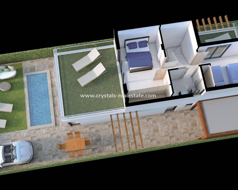 Nouvelle construction - villa - Los Alcázares - Serena Golf