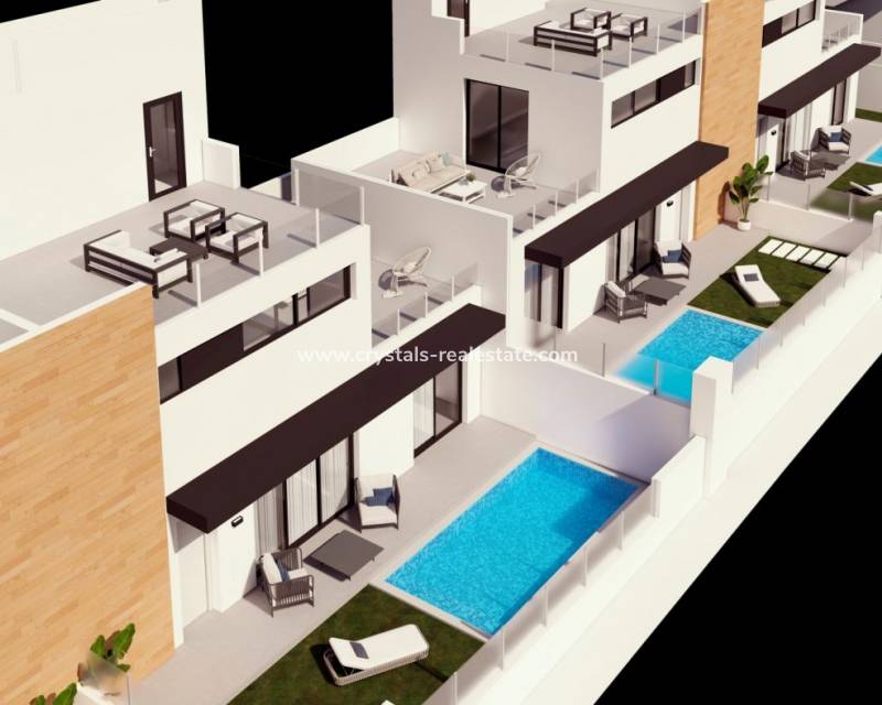 Nueva construcción  - Casa de pueblo - Orihuela Costa - Las Filipinas