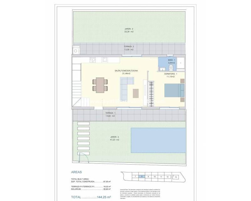 Nueva construcción  - Casa de pueblo - Orihuela Costa - Las Filipinas