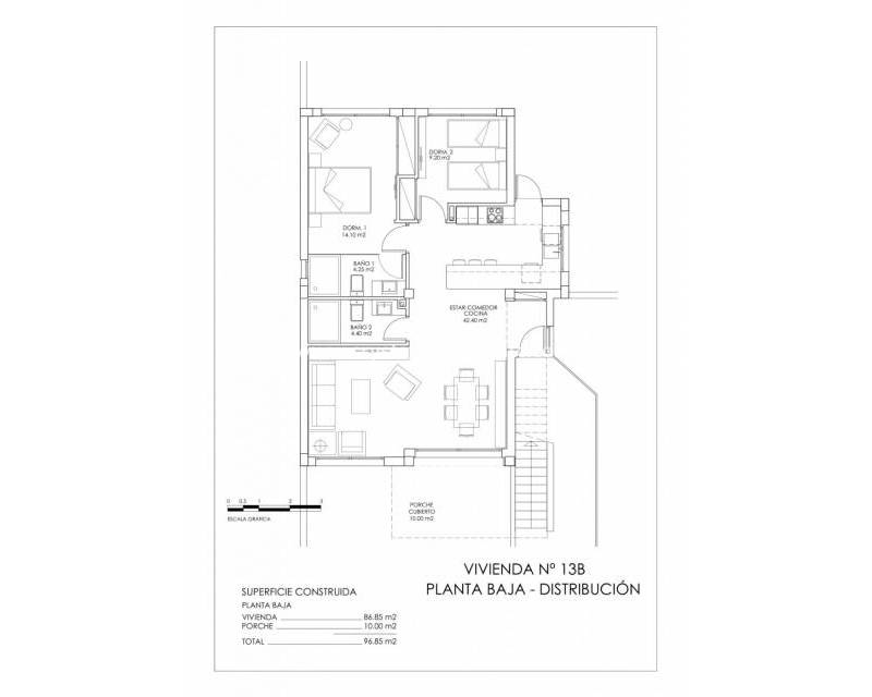 Nouvelle construction - Bungalow - San Miguel de Salinas - Urbanizaciones
