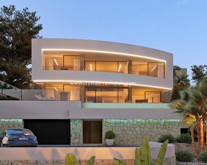 Nouvelle construction - villa - Calpe - Empedrola