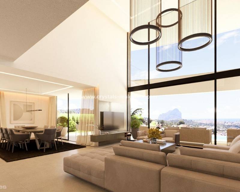 Nouvelle construction - villa - Calpe - Empedrola