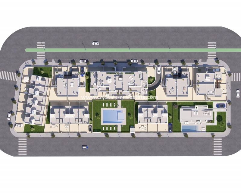 Nouvelle construction - Maison de ville - Pilar de la Horadada - El Mojón