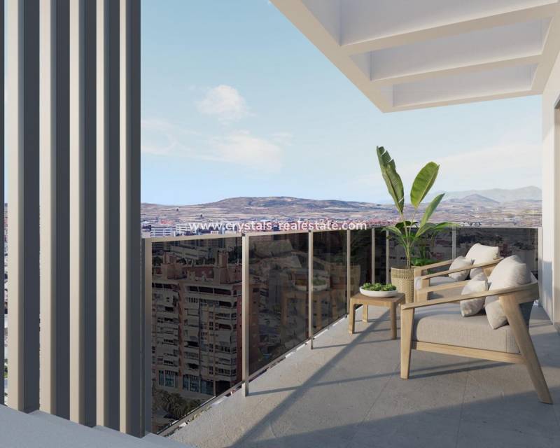 Nieuwbouw - Penthouse - Alicante - Pau Ii