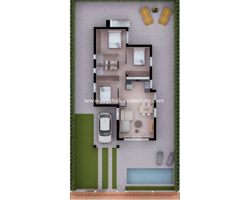 Nouvelle construction - villa - Los Alcázares - Serena Golf