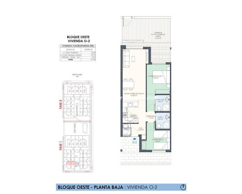 Neubau - Bungalow - Pilar de la Horadada - Playa de las Higuericas