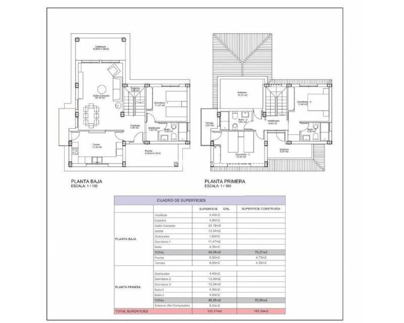 Nieuwbouw - villa - Lorca - Purias